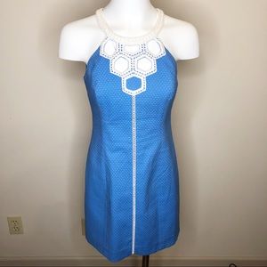 Lily Pulitzer Dress Size 2 Blue/ White Sundress